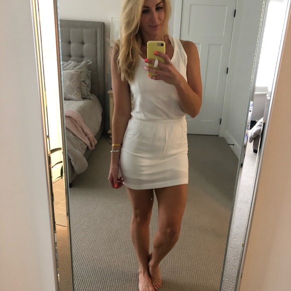 lululemon athletica Dresses & Skirts - Lululemon flex on court white dress